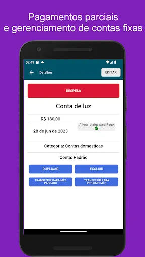Скриншот 5 — Controle Financeiro Pessoal