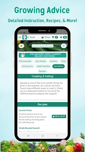 Скриншот 6 — Seed to Spoon - Garden Planner