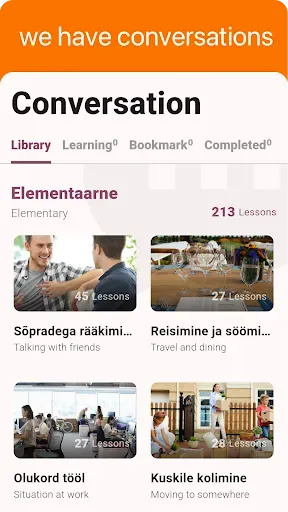 Скриншот 2 — Estonian - Listening Speaking