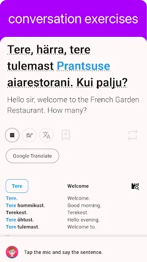 Скриншот 4 — Estonian - Listening Speaking