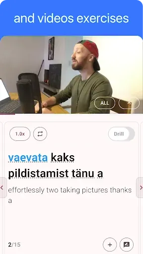 Скриншот 5 — Estonian - Listening Speaking