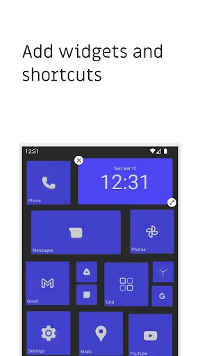 Скриншот 2 — Grid - Windows Phone launcher