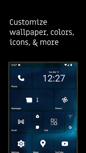 Скриншот 4 — Grid - Windows Phone launcher