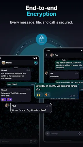 Скриншот 2 — Keet - Private Encrypted Chat