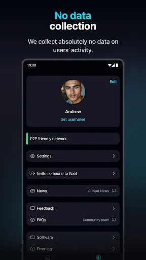Скриншот 6 — Keet - Private Encrypted Chat