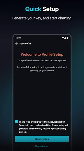 Скриншот 8 — Keet - Private Encrypted Chat