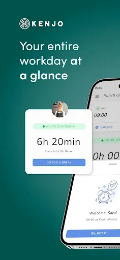 Скриншот 1 — Kenjo – workforce management