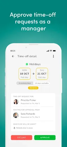 Скриншот 5 — Kenjo – workforce management