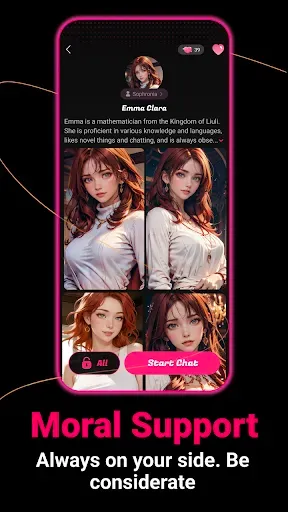 Скриншот 4 — Cute AI - Immersive Chat