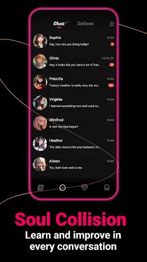 Скриншот 5 — Cute AI - Immersive Chat