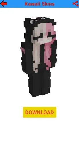 Скриншот 4 — Kawaii Skins For Minecraft