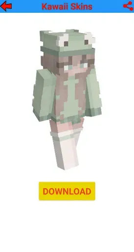 Скриншот 7 — Kawaii Skins For Minecraft