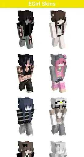 Скриншот 2 — EGirl Skins For Minecraft