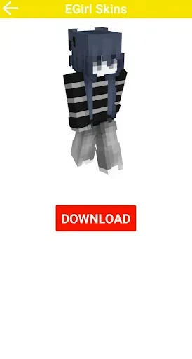 Скриншот 3 — EGirl Skins For Minecraft