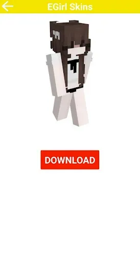 Скриншот 4 — EGirl Skins For Minecraft