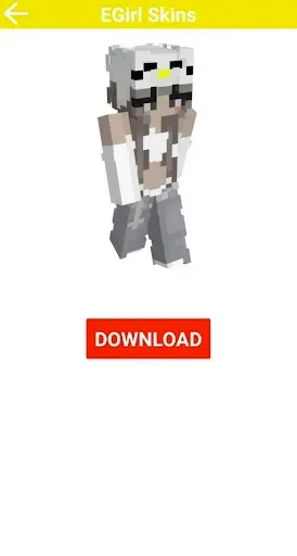 Скриншот 5 — EGirl Skins For Minecraft