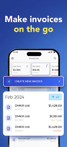 Скриншот 4 — Invoice Maker - Invoice Fly