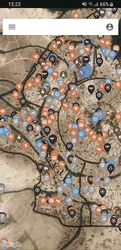 Скриншот 1 — Map Genie: AC Mirage Map