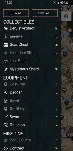 Скриншот 2 — Map Genie: AC Mirage Map