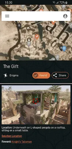 Скриншот 3 — Map Genie: AC Mirage Map