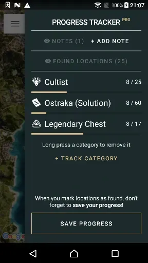 Скриншот 2 — MapGenie: AC Odyssey Map