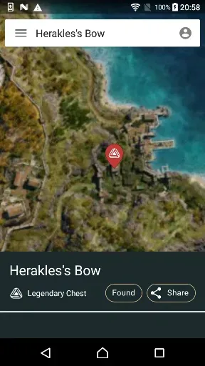 Скриншот 6 — MapGenie: AC Odyssey Map