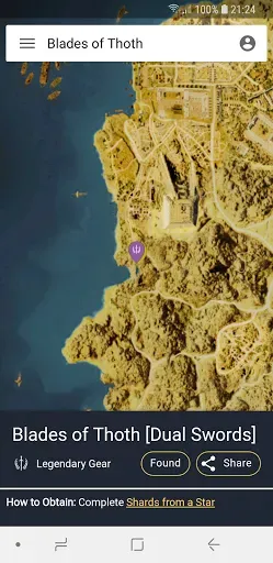 Скриншот 6 — MapGenie: AC Origins Map