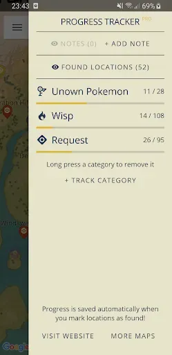 Скриншот 4 — MapGenie: Arceus Map