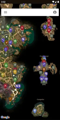 Скриншот 1 — MapGenie: BG3 Map