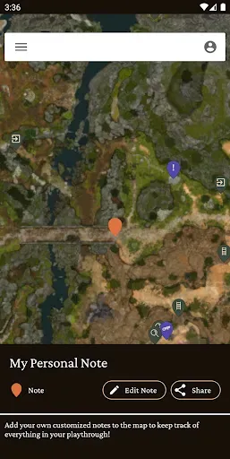 Скриншот 5 — MapGenie: BG3 Map