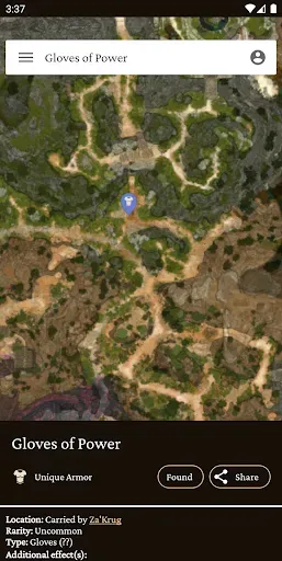 Скриншот 6 — MapGenie: BG3 Map