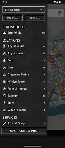 Скриншот 2 — MapGenie: CD Pywel Map