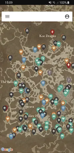 Скриншот 1 — MapGenie: Diablo 4 Map