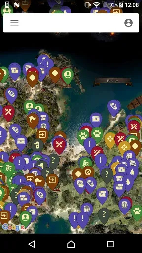 Скриншот 1 — MapGenie: Divinity: OS 2 Map