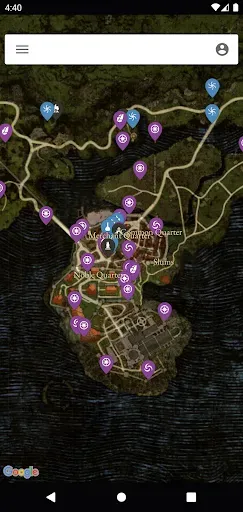 Скриншот 1 — MapGenie: DD2 Map
