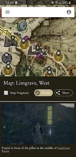 Скриншот 3 — MapGenie: Elden Ring Map