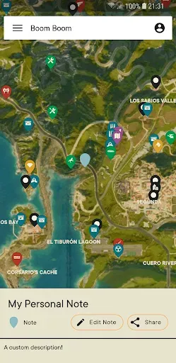 Скриншот 5 — MapGenie: FC 6 Map