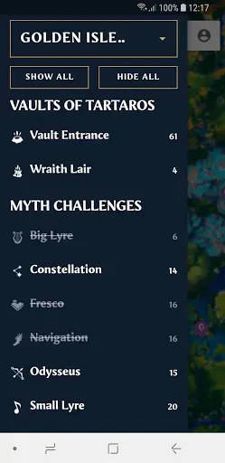 Скриншот 2 — MapGenie: Fenyx Rising Map