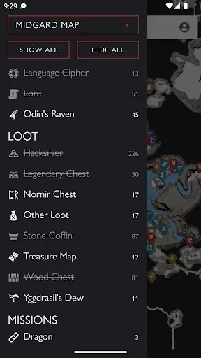 Скриншот 2 — MapGenie: Midgard Map