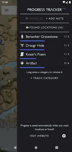 Скриншот 4 — MapGenie: Ragnarok Map