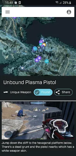 Скриншот 3 — MapGenie: Halo Infinite Map