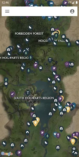 Скриншот 1 — MapGenie: Hogwarts Legacy Map