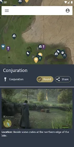 Скриншот 3 — MapGenie: Hogwarts Legacy Map