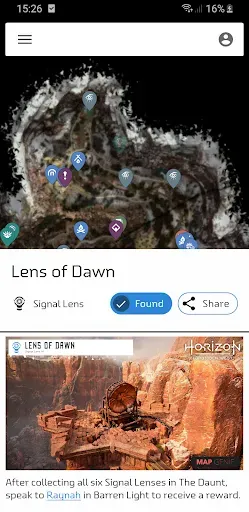 Скриншот 3 — MapGenie: Horizon FW Map