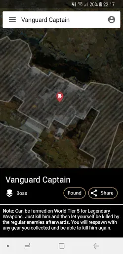Скриншот 6 — MapGenie: Outriders Map