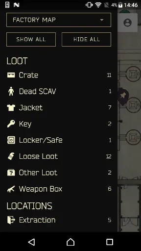 Скриншот 3 — MapGenie: Escape From Tarkov M