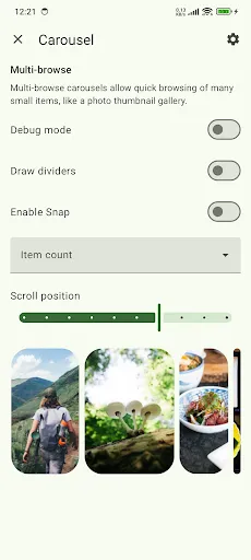 Скриншот 5 — Material Design Components