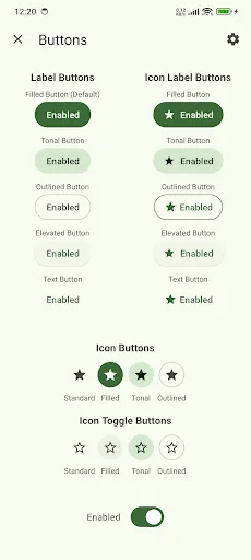 Скриншот 6 — Material Design Components