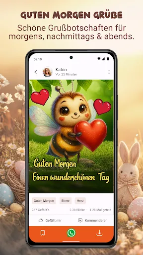 Скриншот 4 — MoinMoin: Guten Morgen Sprüche