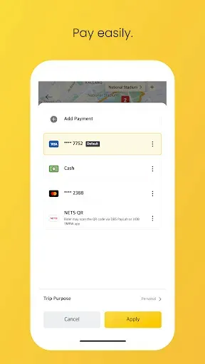 Скриншот 5 — TADA - Taxi, Cab, Ride Hailing